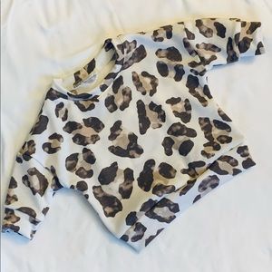 Hand sewn Dolman Sweater for baby size 3-6 months